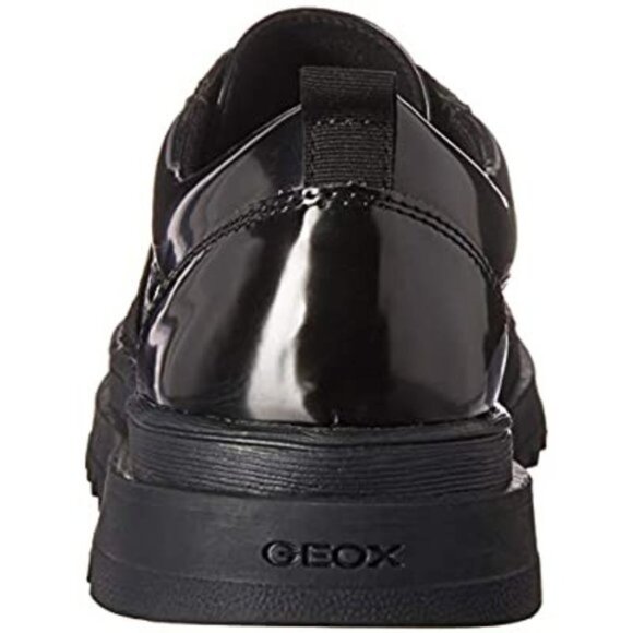 Geox Gilly Jaw Girl Laceless Shoe School Uniform - Picture 3 of 9